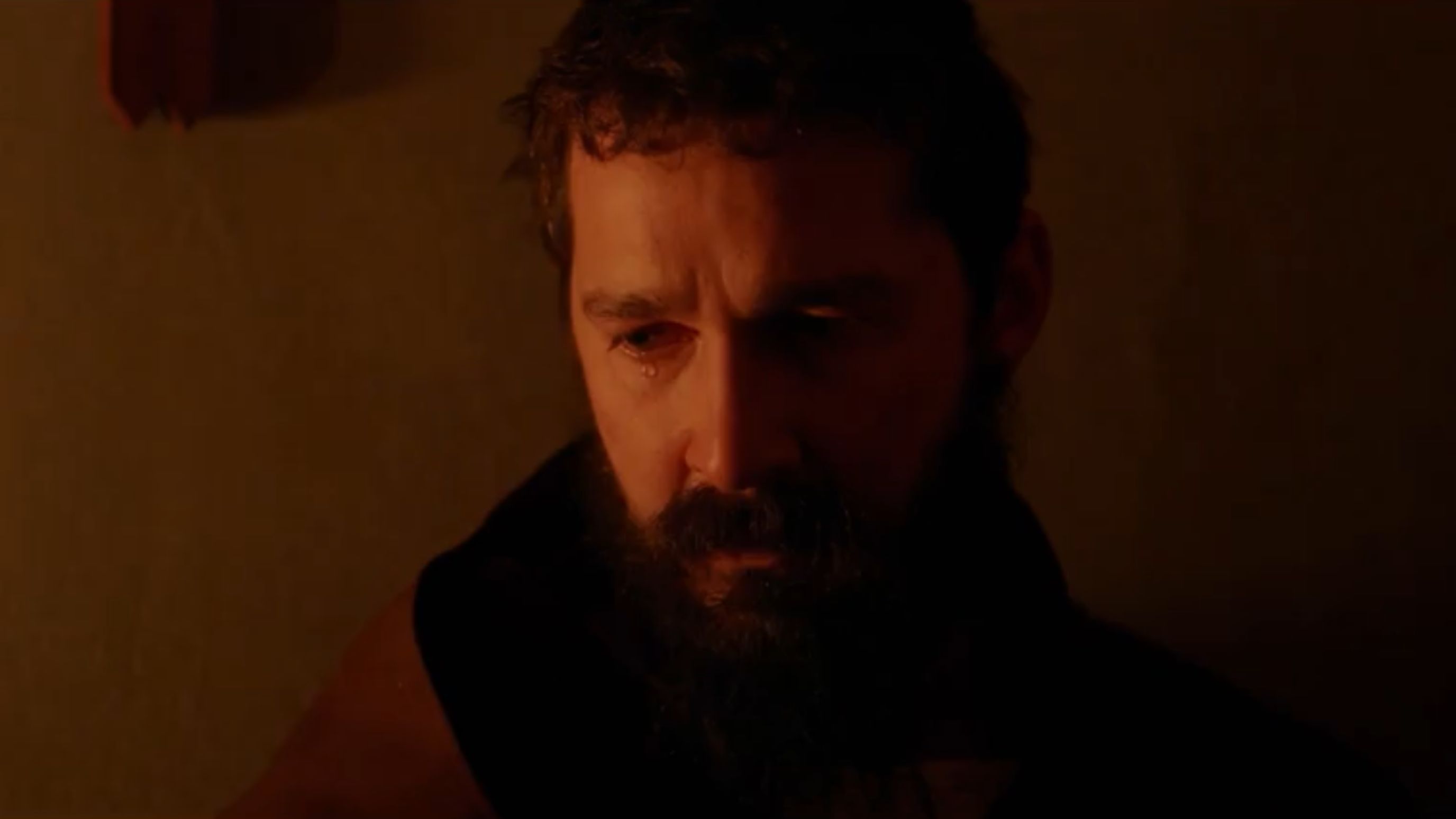 Shia LaBeouf in Padre Pio | Image Source: Prime Video (Gravitas Ventures )