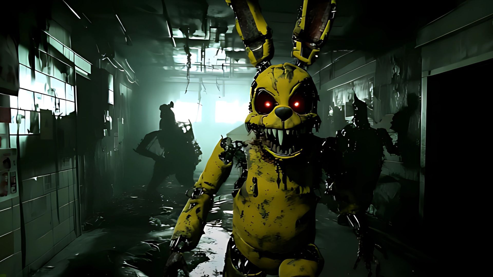 Animatronics from the movie Five Nights At Freddy&#039;s 2 | Image source: Screen Culture on YouTube