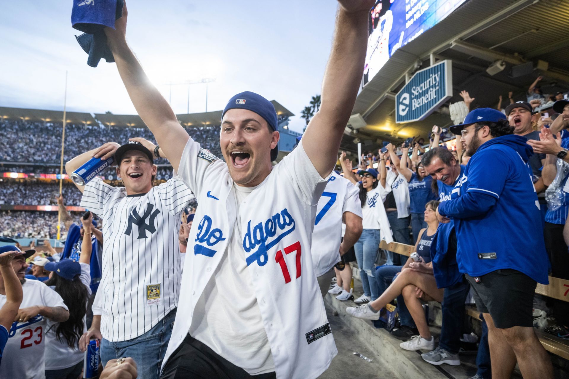 Dodgers Defeat The Yankees In World Series Game 2 - Source: Getty