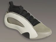 Adidas Harden Vol 8 "Feather Grey". (Image via Adidas)