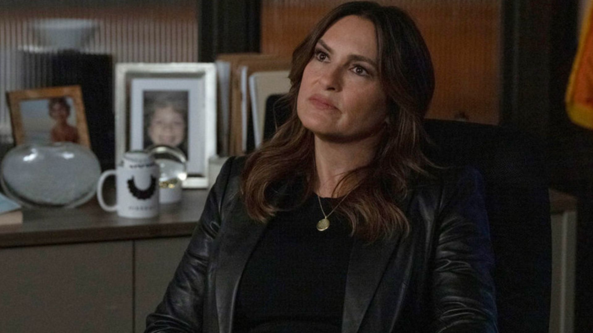 Mariska Hargitay as Captain Olivia Benson from Law &amp; Order: SVU | Image Source: Hulu