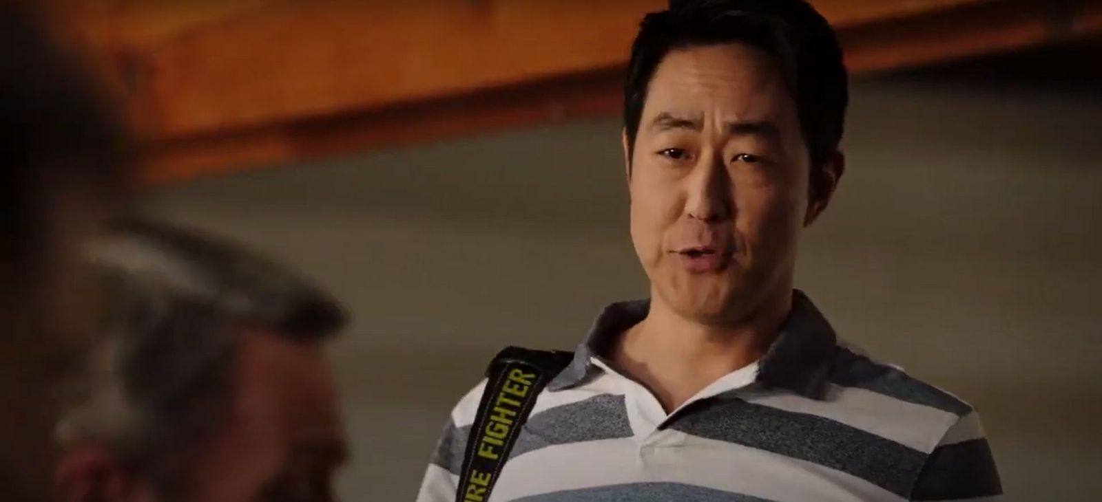 How did Chimney get his name on 911? Running gag on the character's