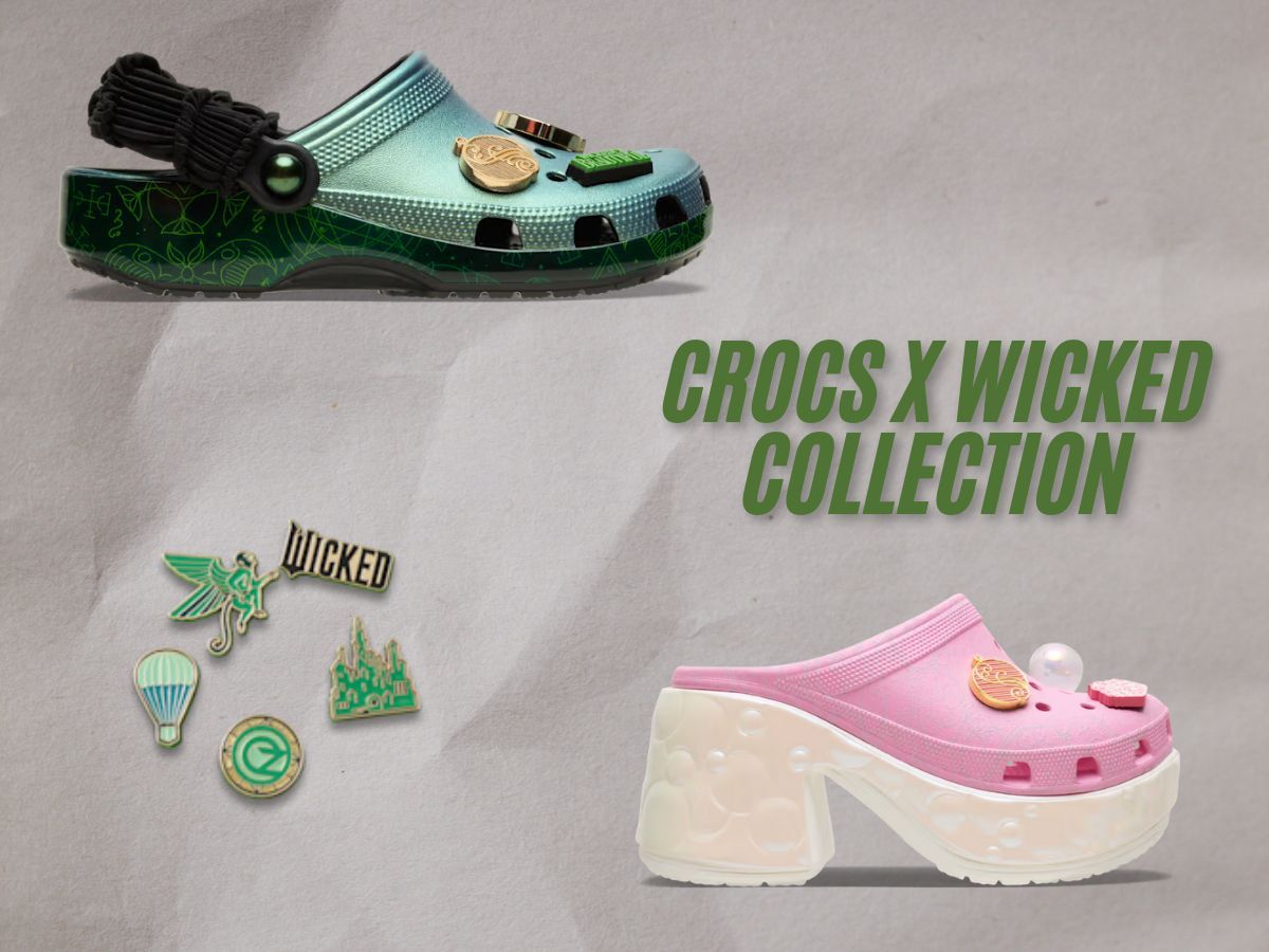 Crocs x Wicked collection - Arianna Grande&rsquo;s movie-themed collab