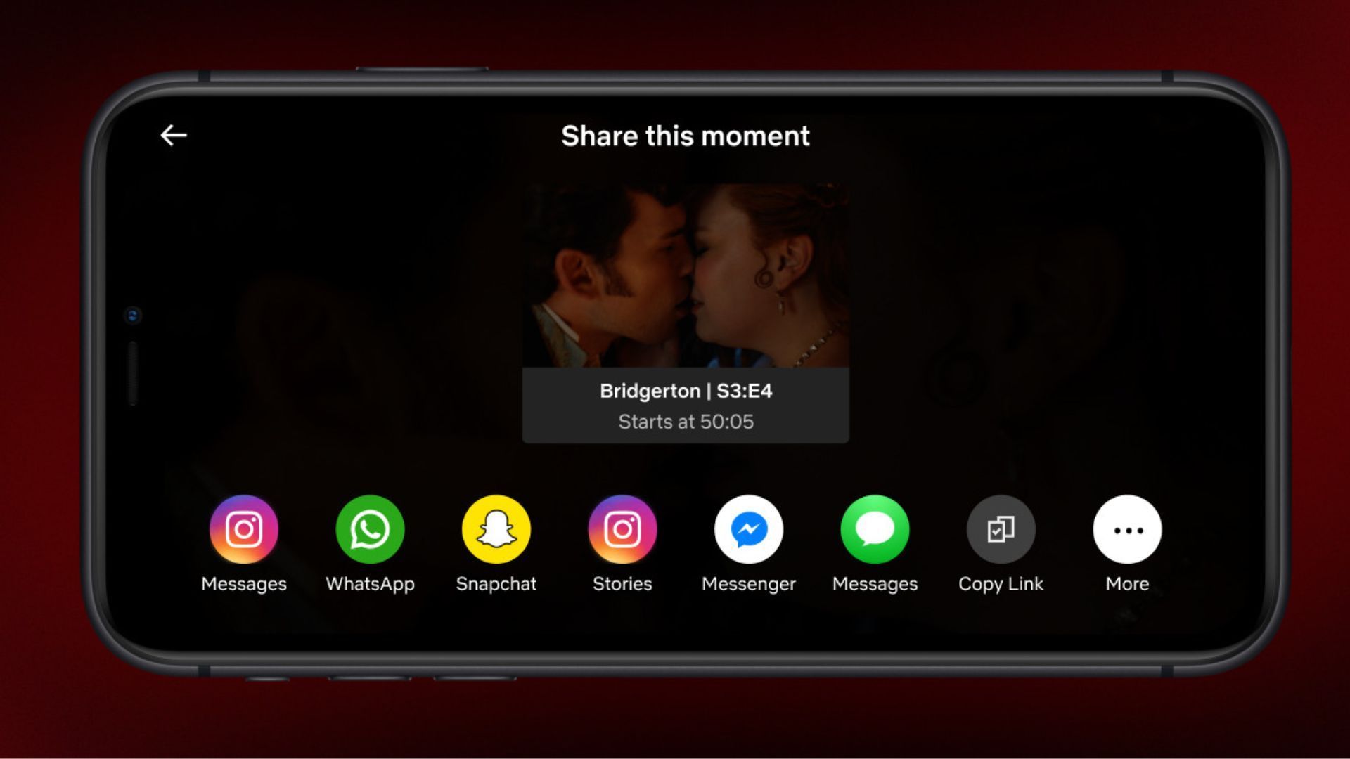 How to use Moments (Image via Netflix)