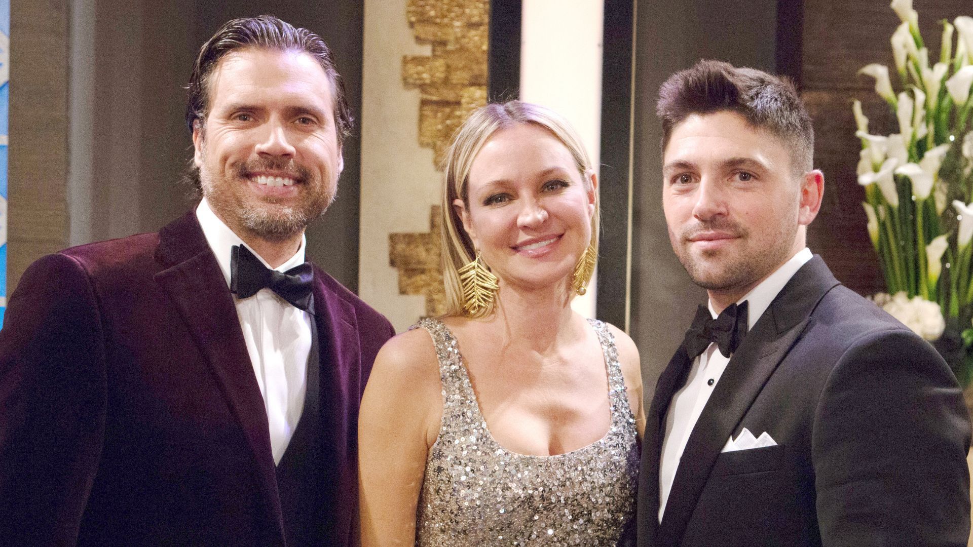 Joshua Morrow, Sharon Case, and Robert Adamson | Image Source: JPI Studios