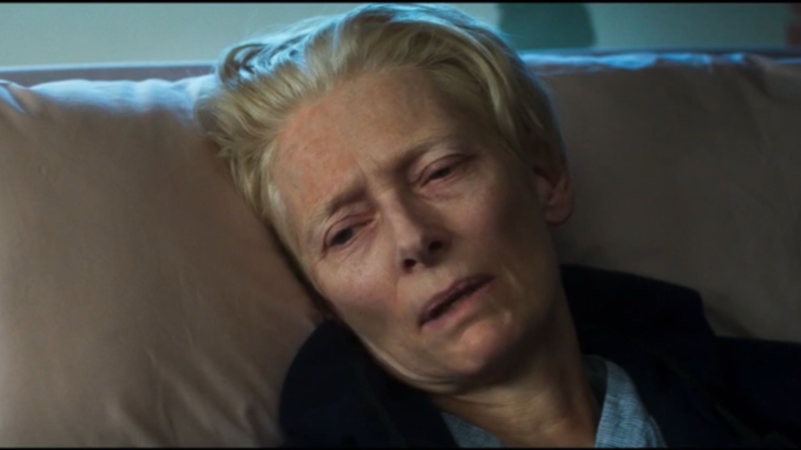 Tilda Swinton in The Room Next Door | Image Source: Prime Video (Warner Bros. Pictures)