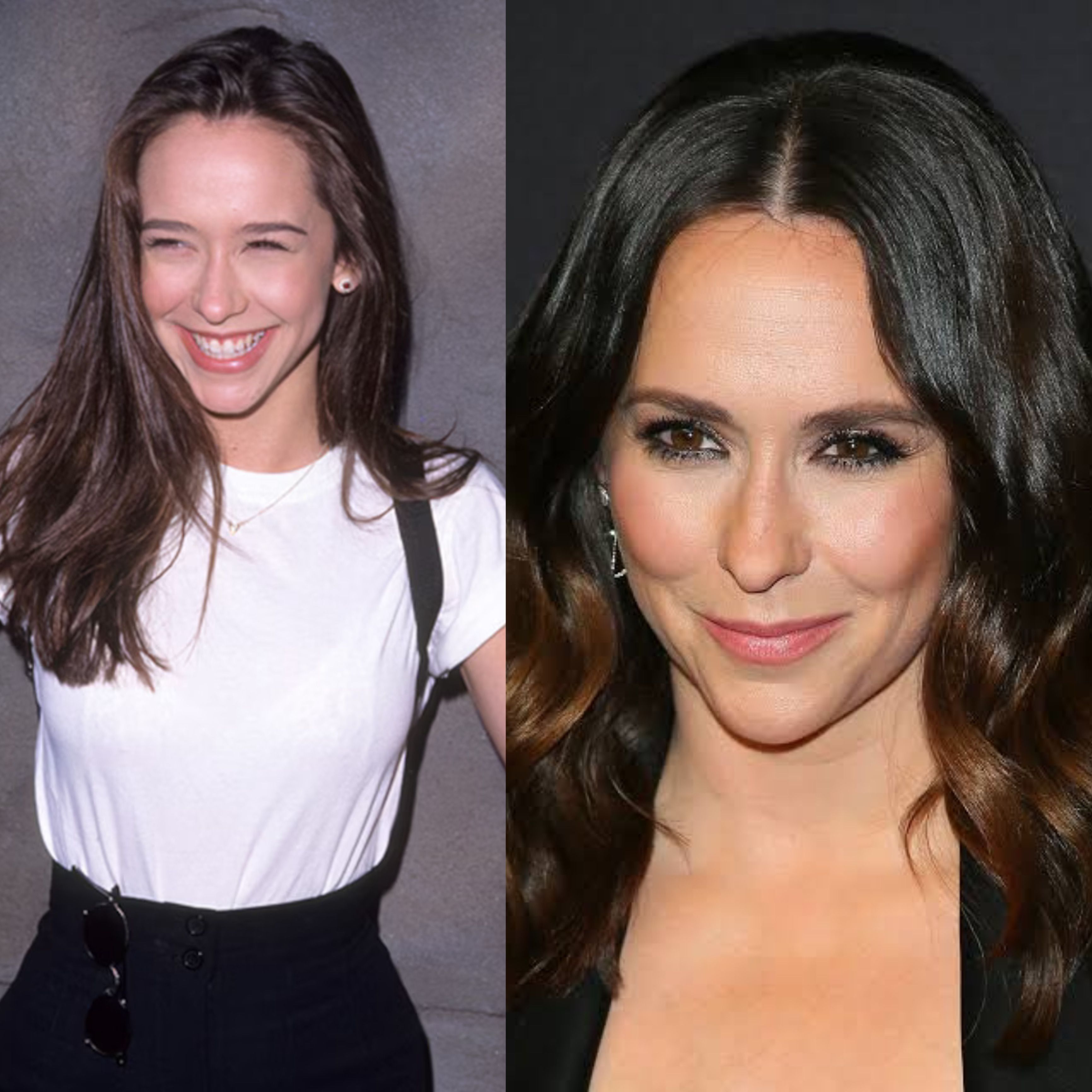 Jennifer Love Hewitt then and now