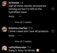 Fans comment on the collaboration (Image via Instagram/@elfcosmetics)