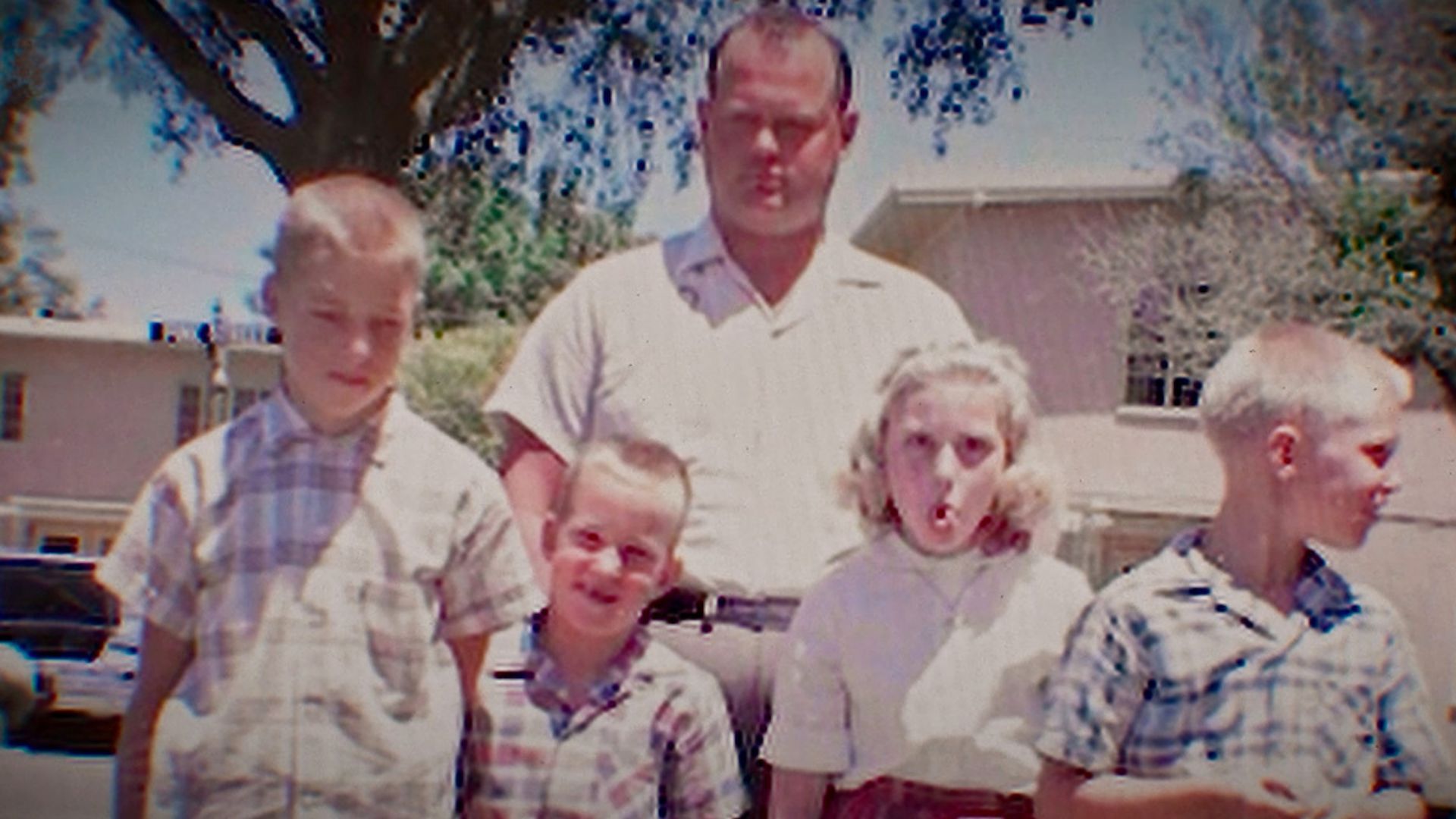 Mr. Allen with the Seawater siblings (Image Source: Netflix)