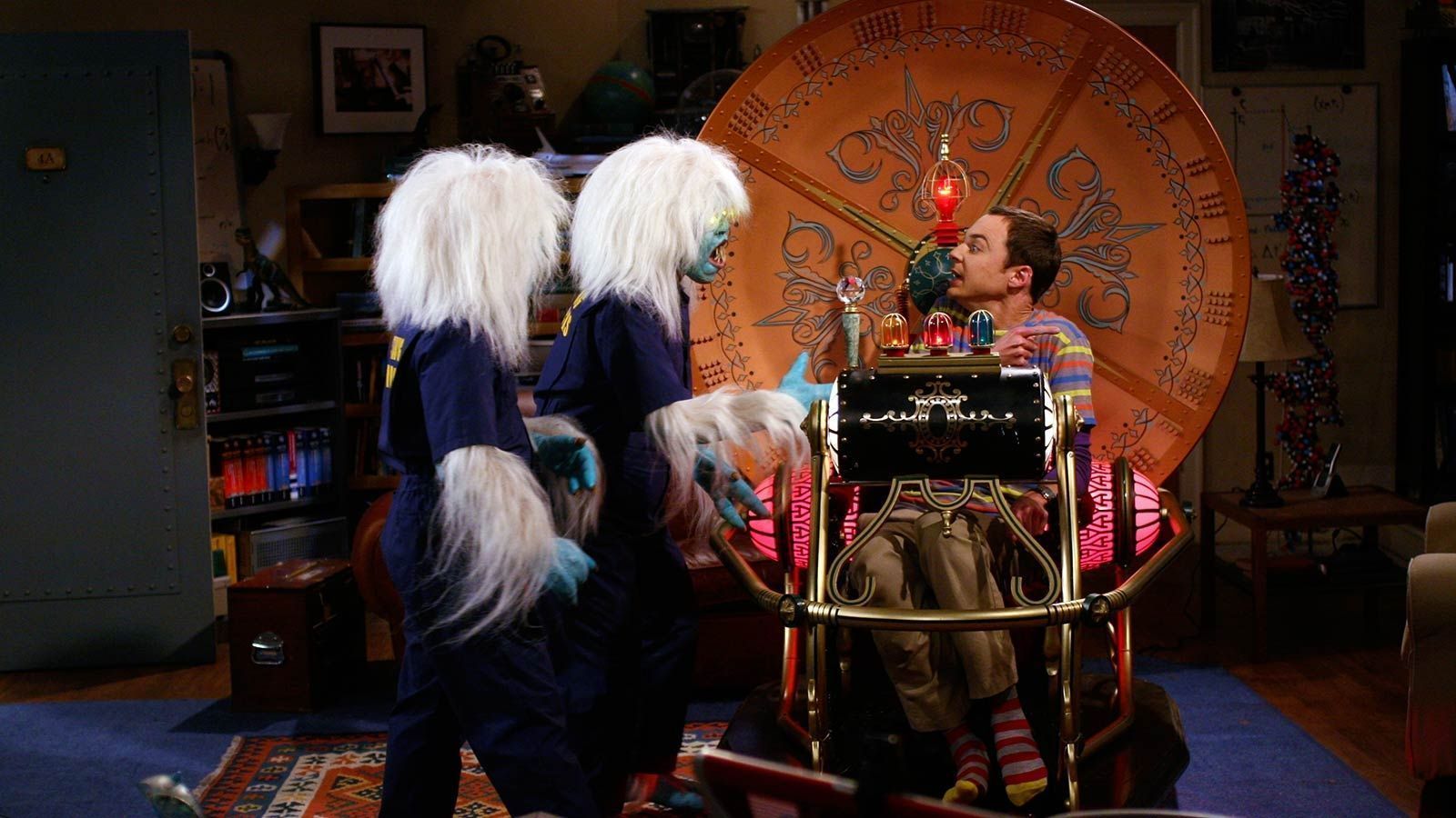 What happened to the time machine in The Big Bang Theory?