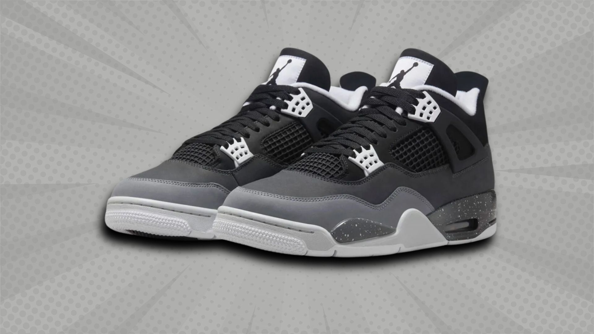 The Air Jordan 4 &ldquo;Fear&rdquo; Colorway. (Image via Nike)