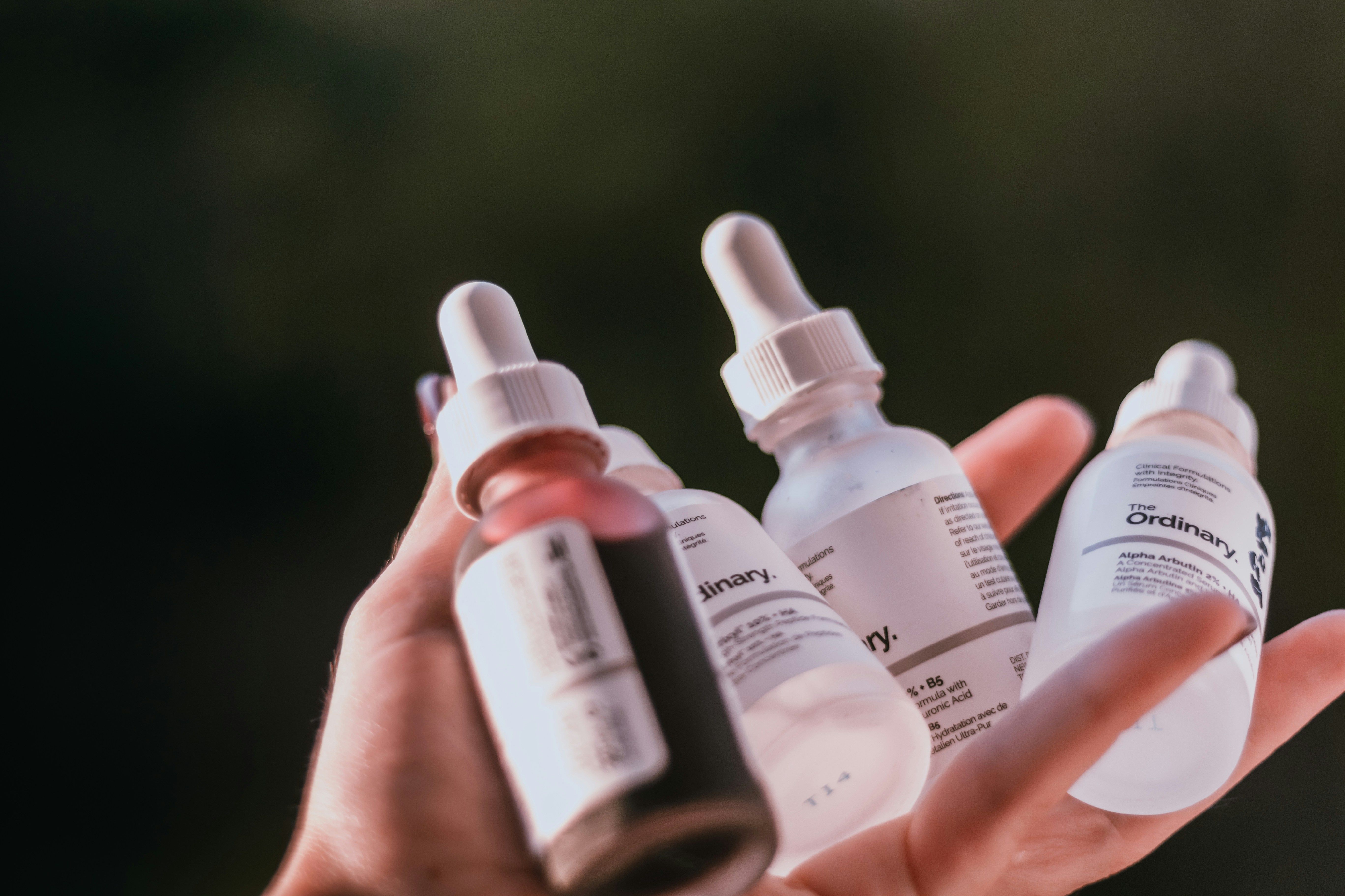 The Ordinary skincare range has a variety of products (Image via Unsplash/ Claudia Manas)