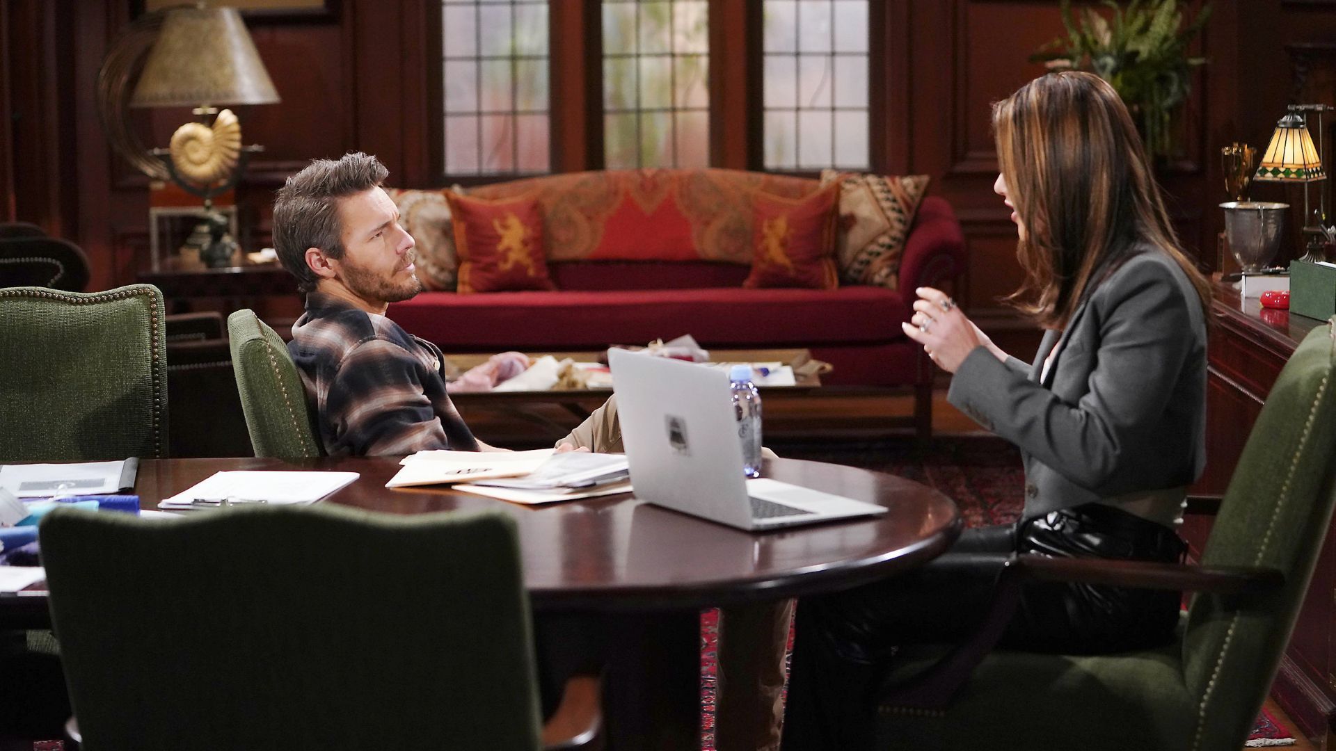 Liam and Steffy on The Bold and the Beautiful | Image Source: CBS/JPI