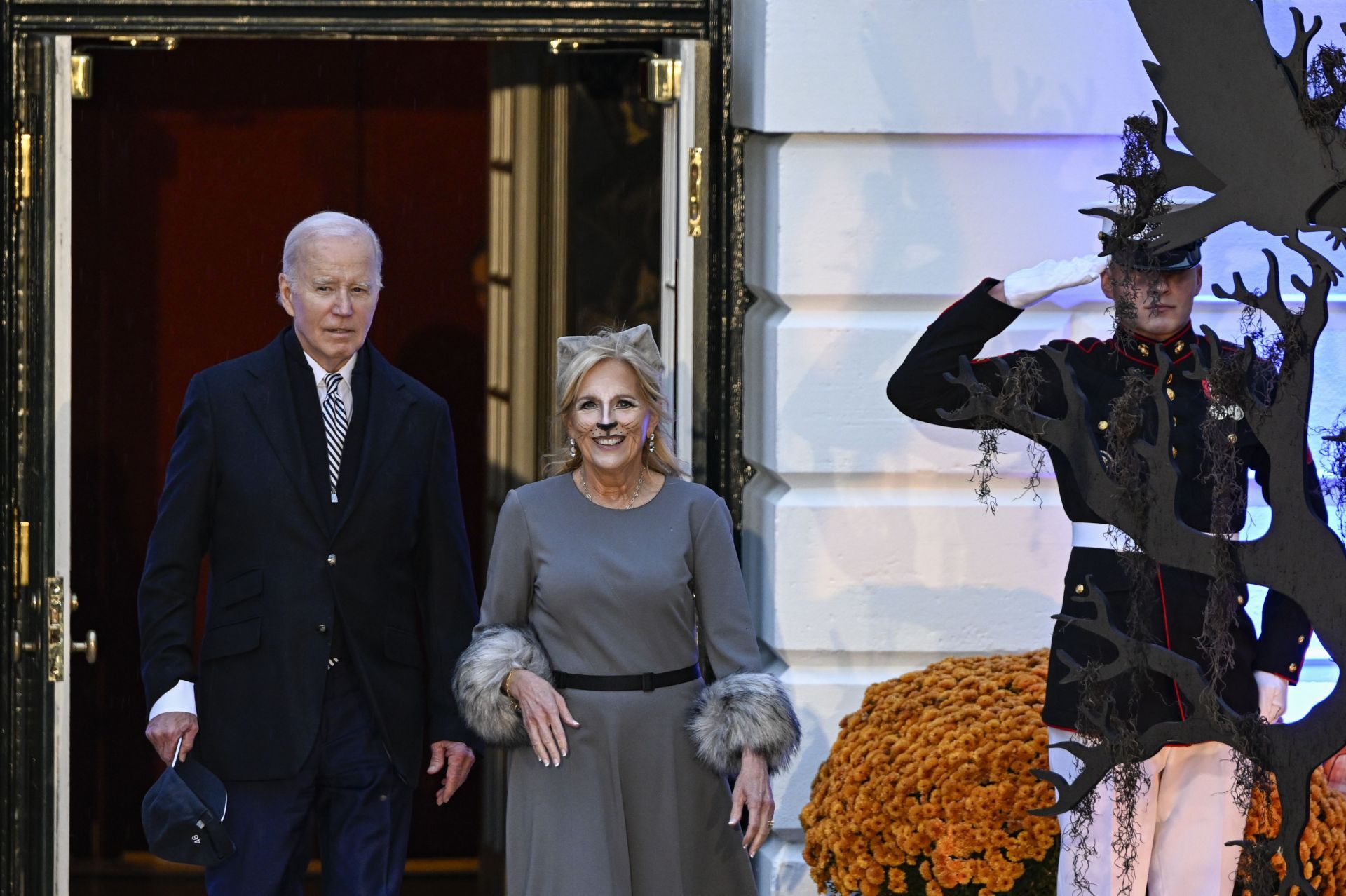 US President Joe Biden Hosts Halloween Event in White House - Source: Getty