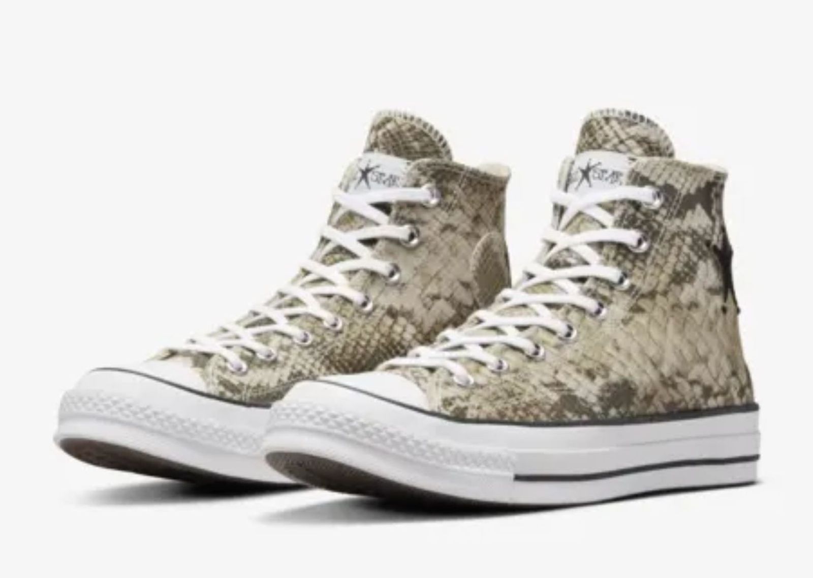 Stussy , Converse , Snakeskin , Chuck 70: Stussy x Converse Chuck 70 ...