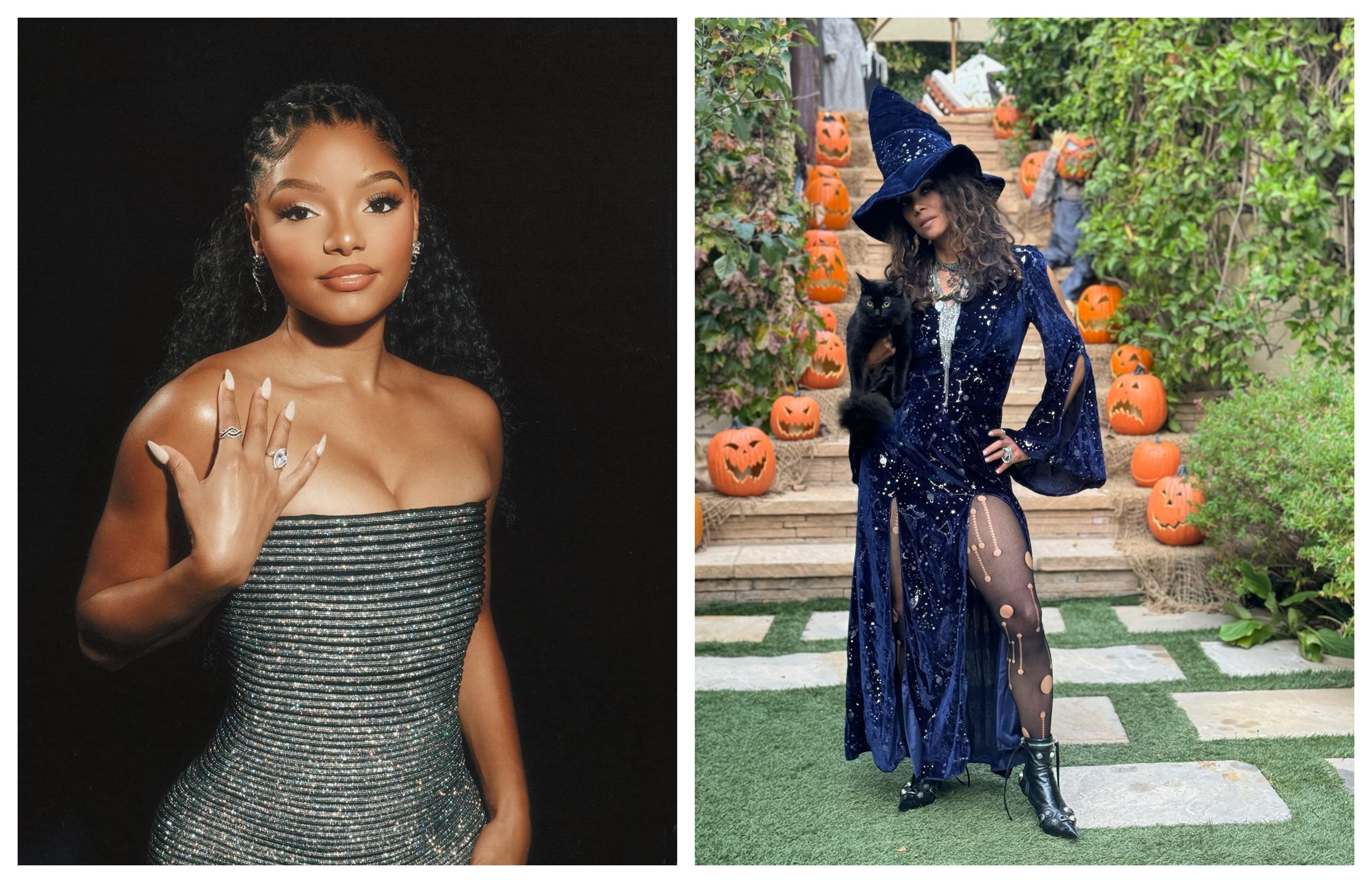  Halle Berry reacts to Halle Bailey, Tyra and Coi&rsquo;s Halloween costume that paid homage to the actress