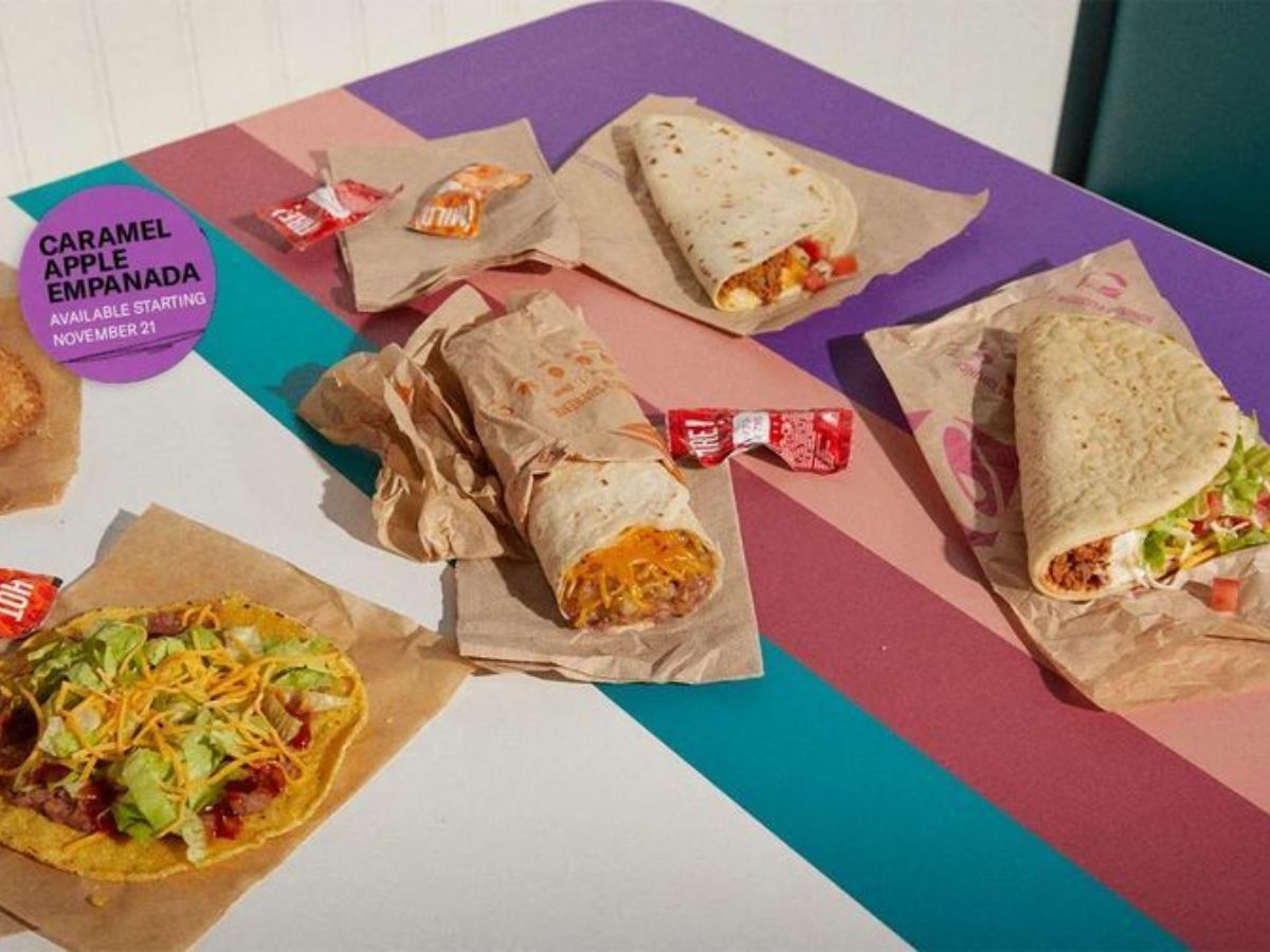 Taco Bell &#039;Decades Menu&#039; (image via Taco Bell)