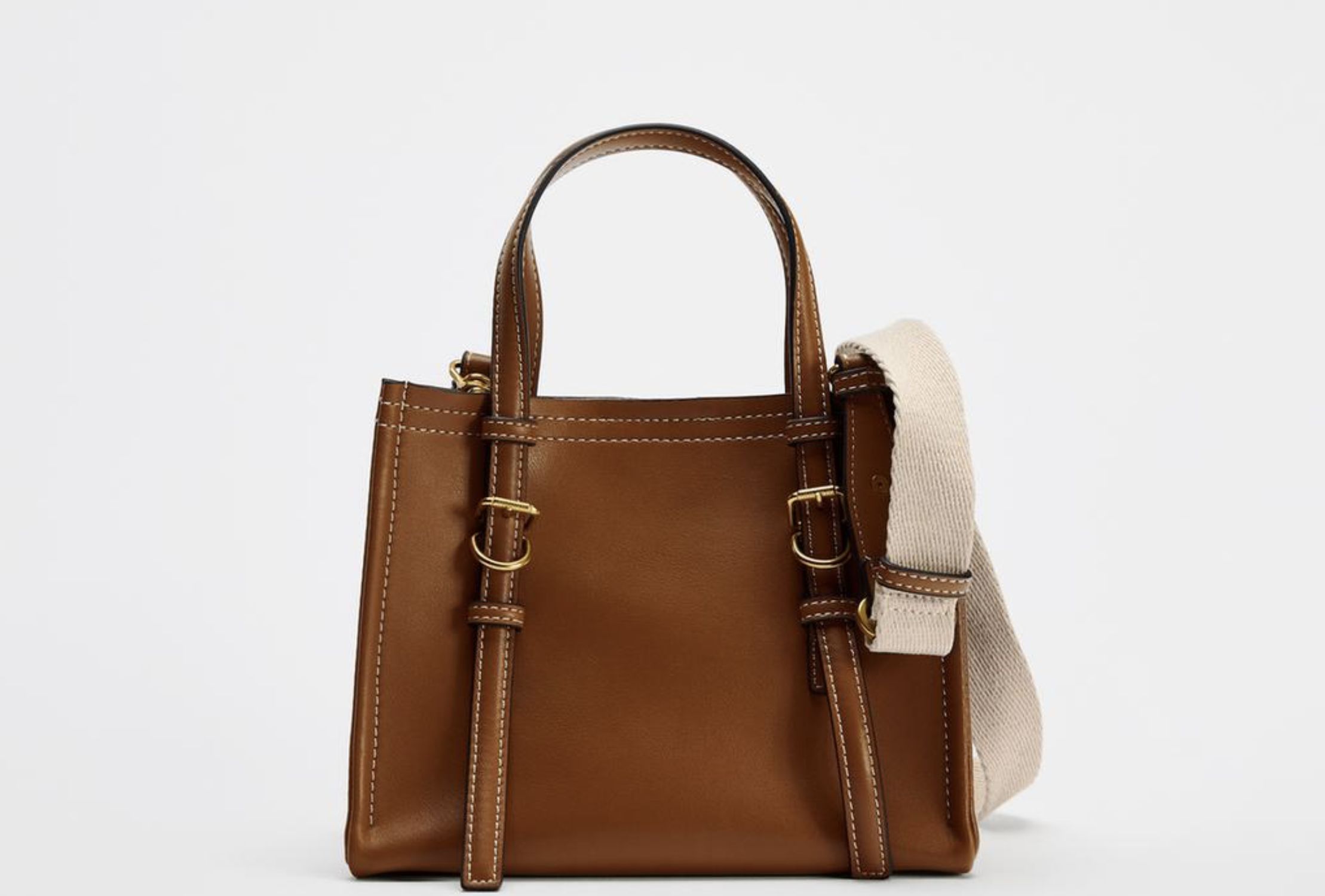 Zara mini tote bag (Image via Zara)