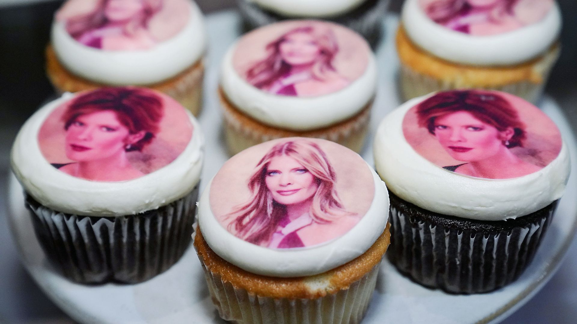 Phyllis-decorated cupcakes | Image Source: CBS/JPI