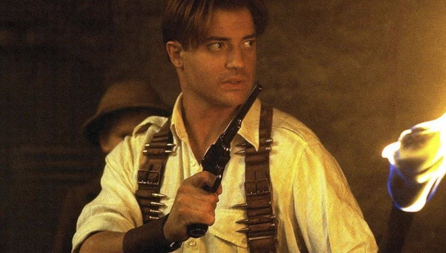 Fraser starred in The Mummy as explorer Rick O&#039;Connell (Image via Max)