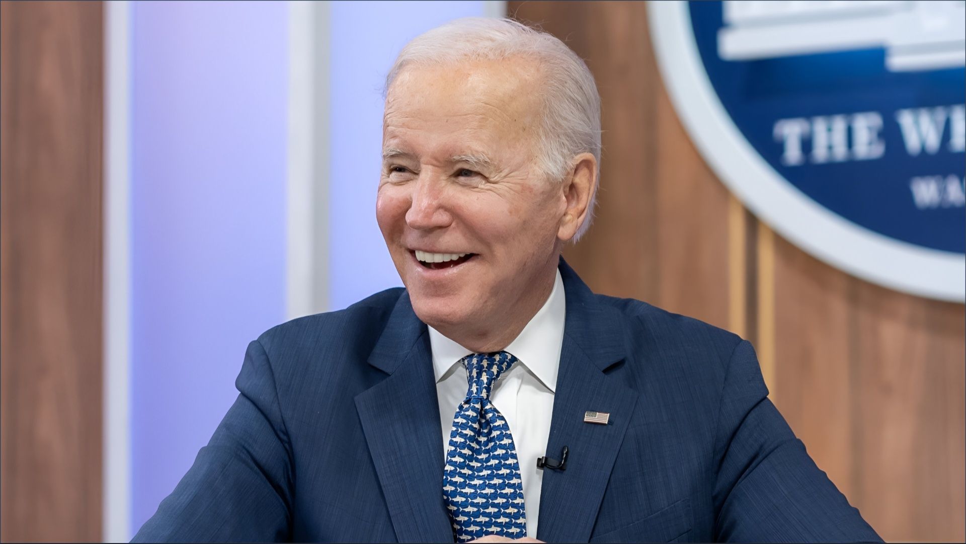 The president stopped at BMore Licks ice cream shop on Tuesday (Image via @JoeBiden/X)