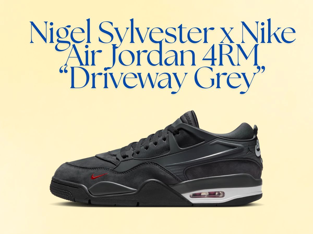 Nigel Sylvester x Nike Air Jordan 4RM Driveway Grey