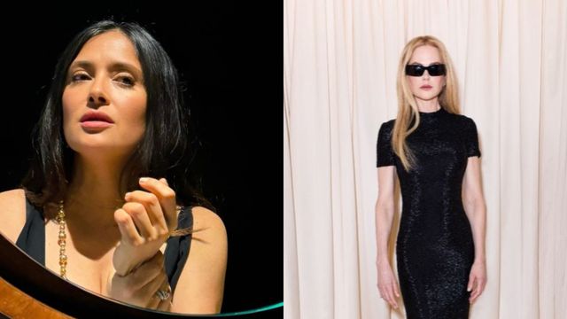 What happened between Nicole Kidman and Salma Hayek at Balenciaga show? Video of Paris Fashion Week confrontation goes viral