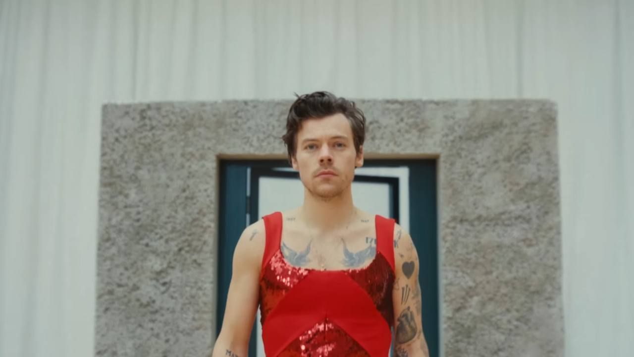 Harry Styles in As It Was | Image Source: Harry Styles via YouTube