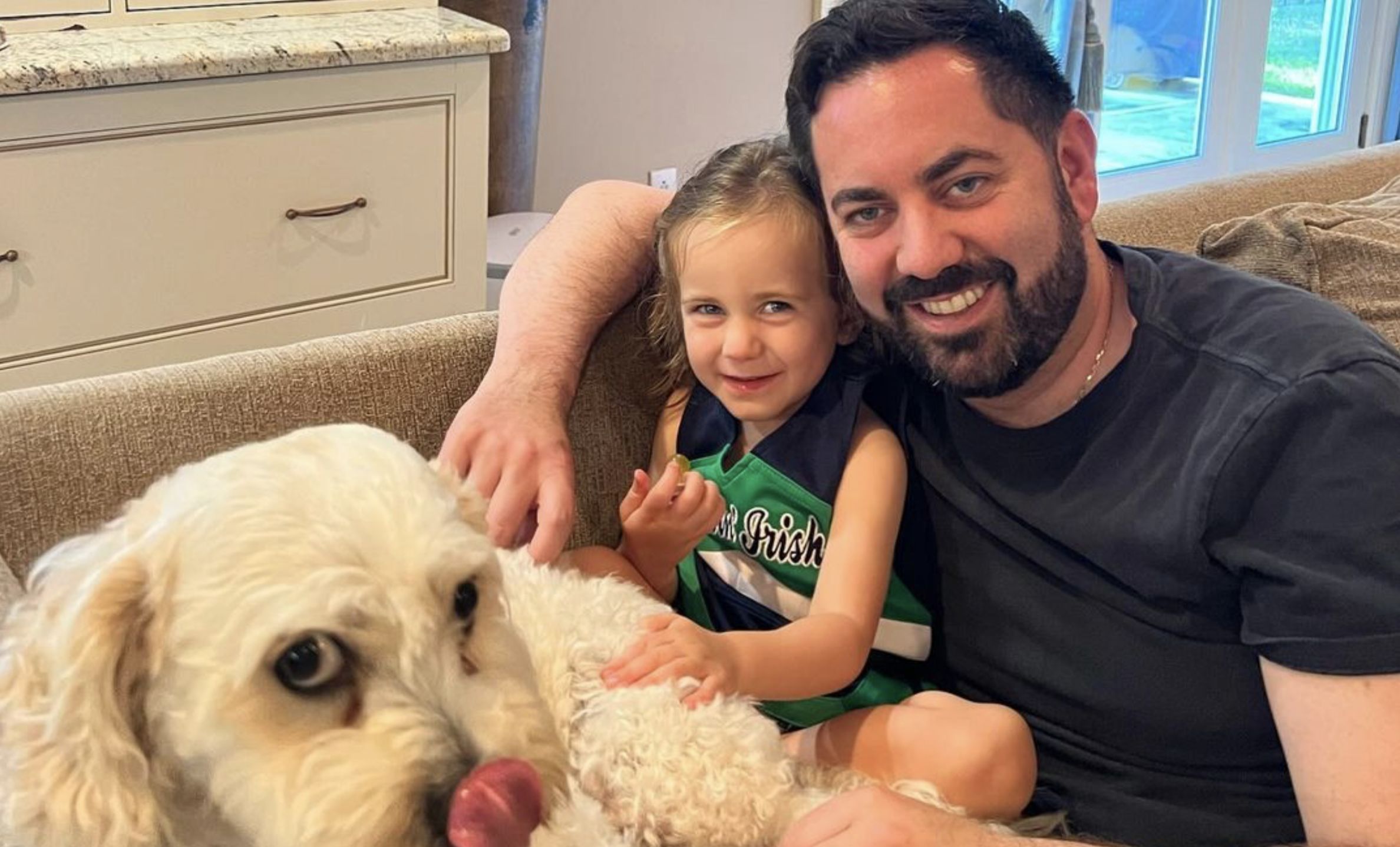 Representative Mike Lawler and his daughter, Julianna (Image via Instagram/@lawler4ny)