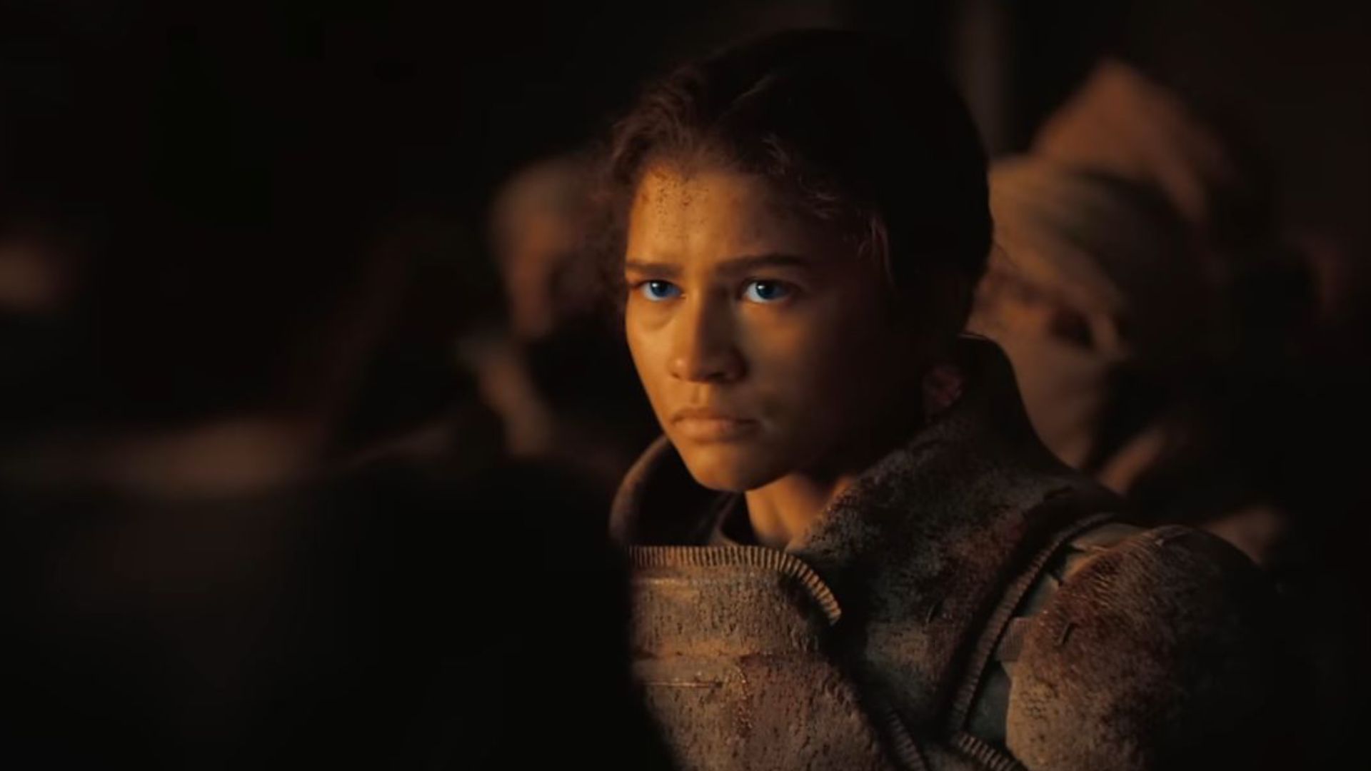 Zendaya as seen in Dune: Part Two (Image via YouTube / Warner Bros. Pictures)