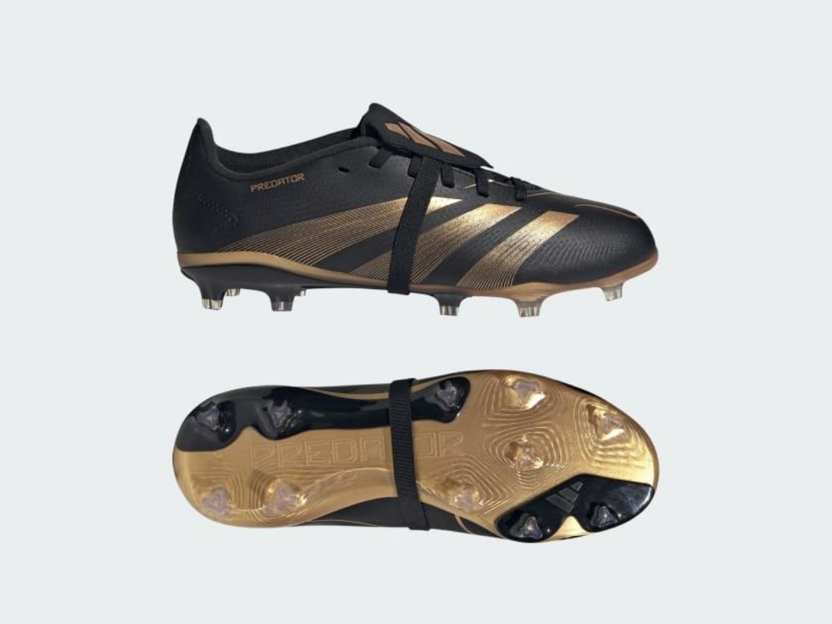 Predator League Bellingham Firm Ground Soccer Cleats Kids (image via Adidas)