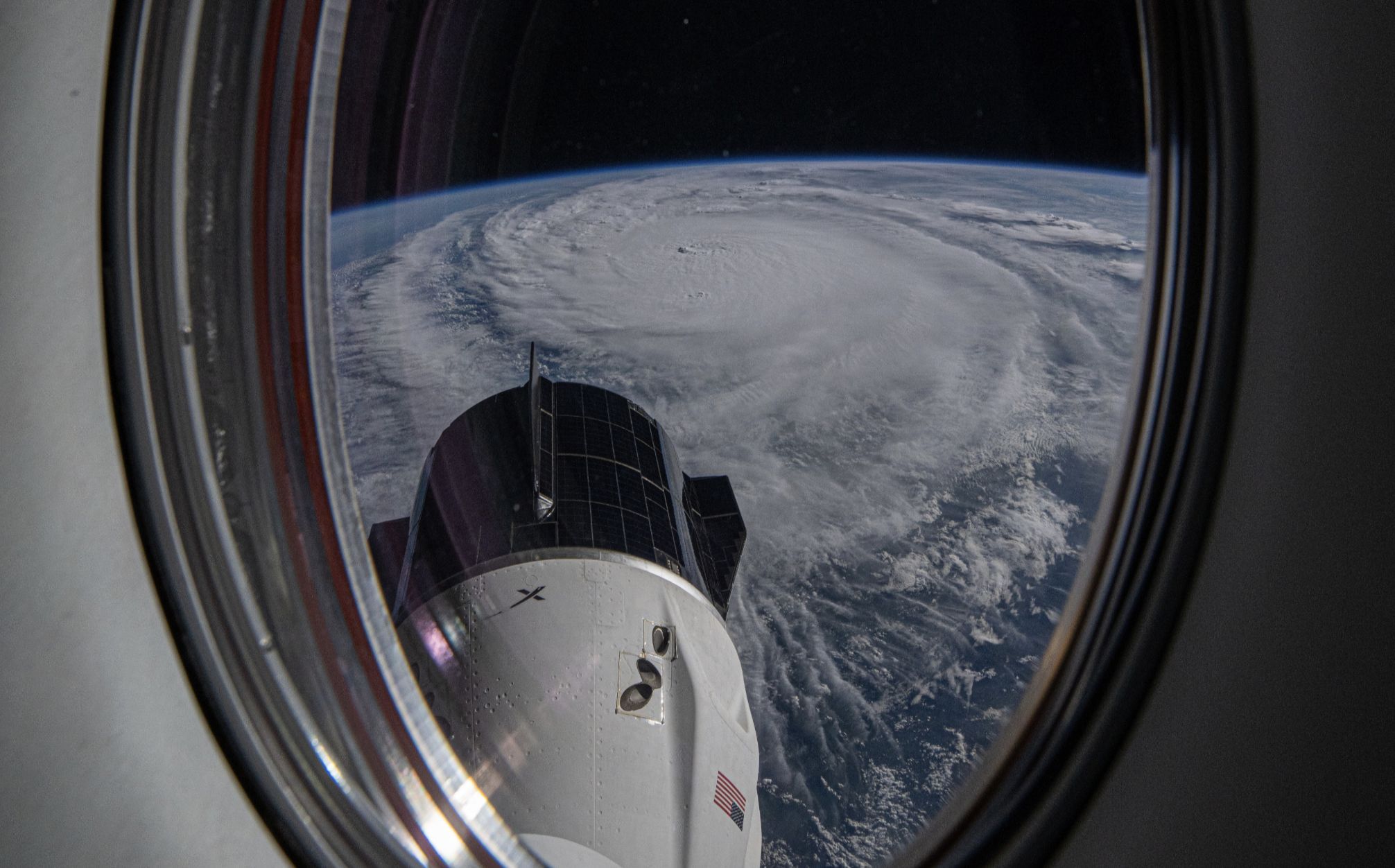 NASA Astronaut Dominick Matthew shares images of Hurricane Milton from space (Image via X/@dominickmatthew)