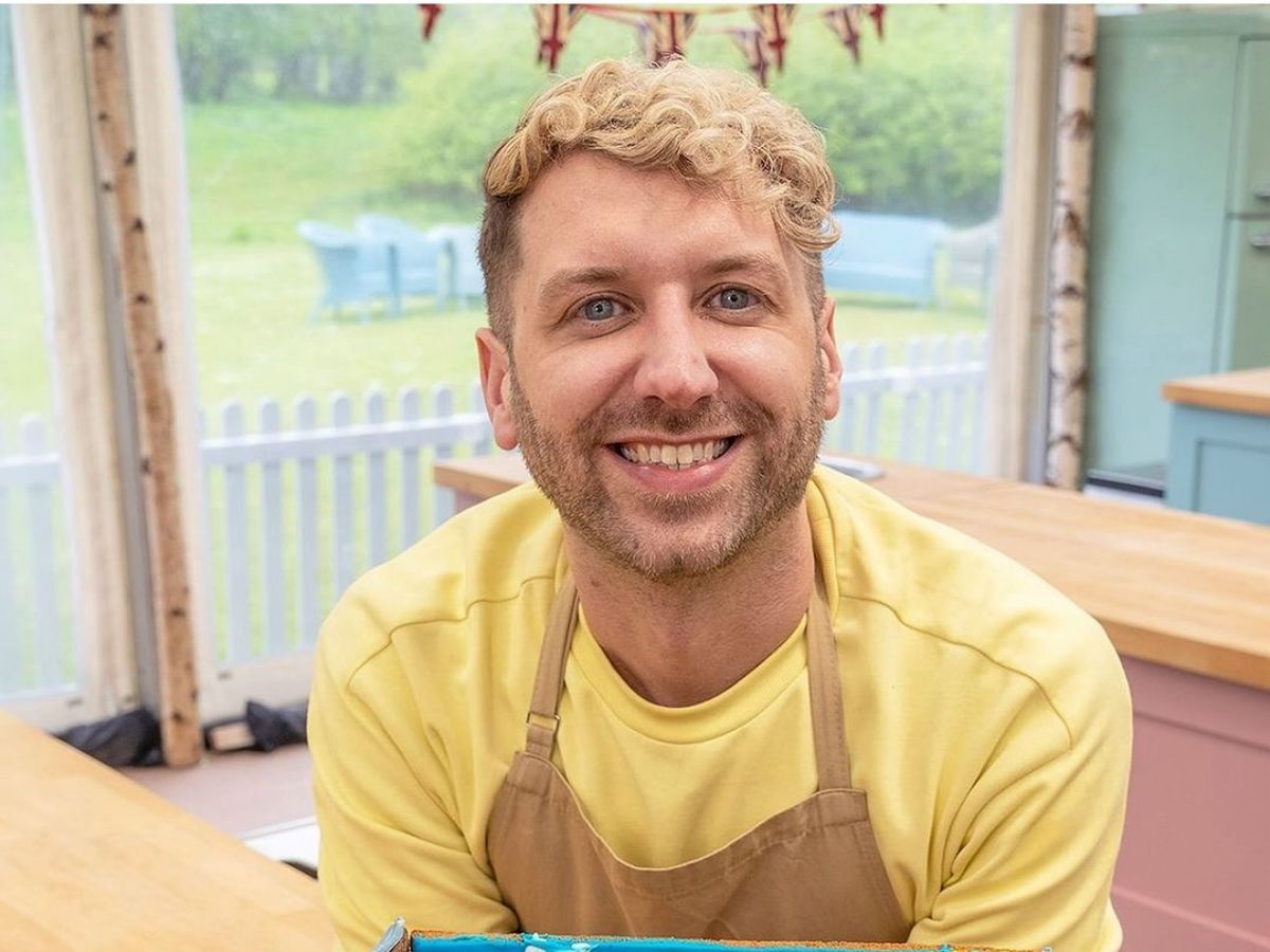 John Mincher from The Great Brtish Bake Off 2024/ Image via Instagram/ @johnmincher