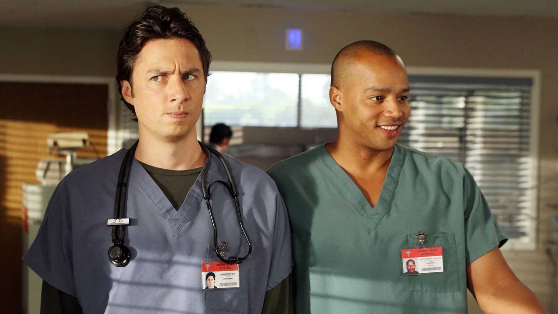 A still from Scrubs | Image Source: Peacock