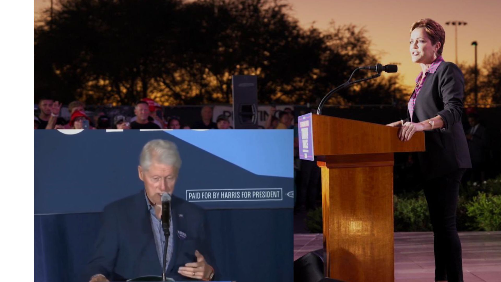 Internet reacts as Bill Clinton calls Arizona Senate candidate Kari Lake &quot;physically Attractive&quot;, Image via X