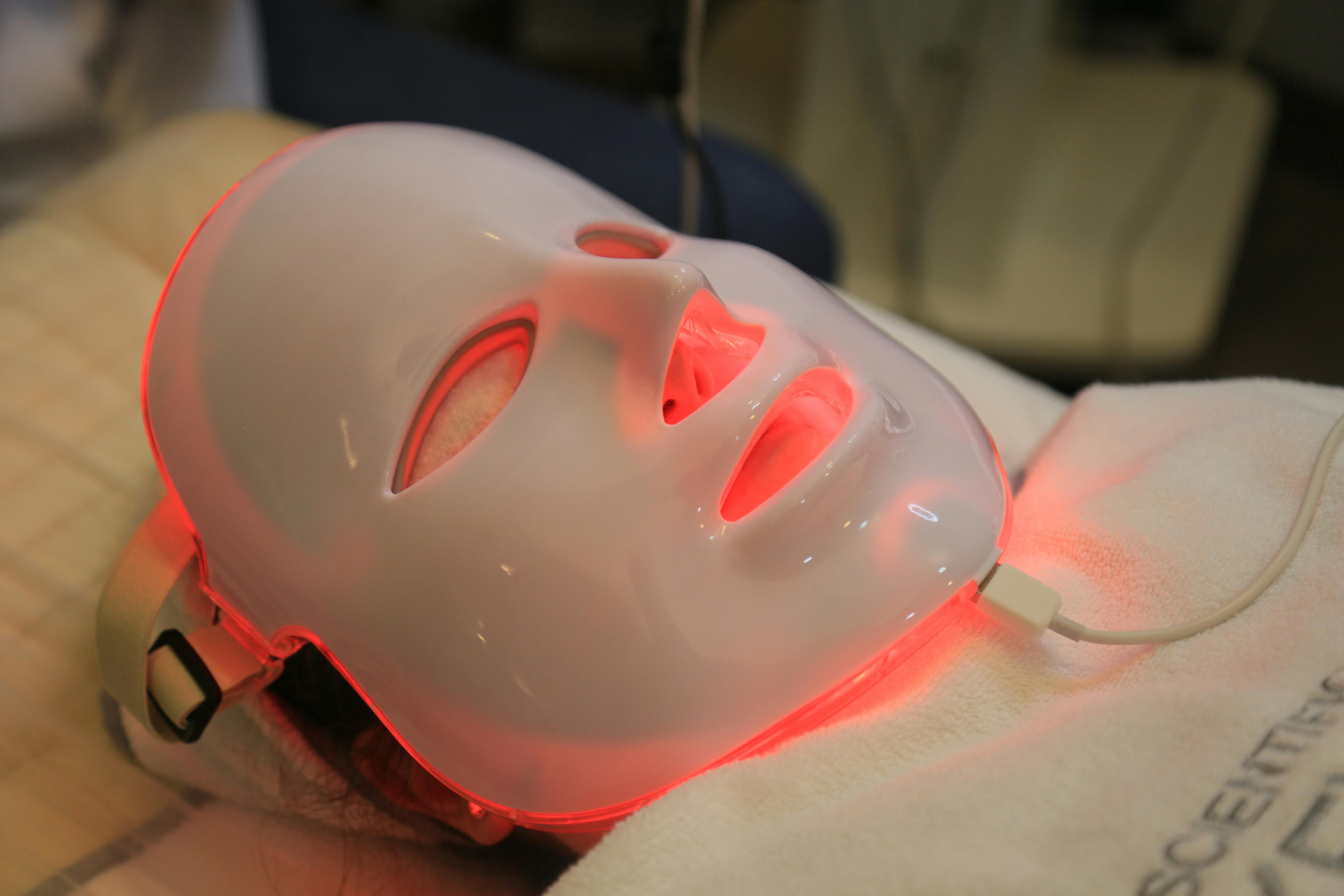 Are you familiar with the use of LED masks? (Image via Pexels/ Dinc Tapa)