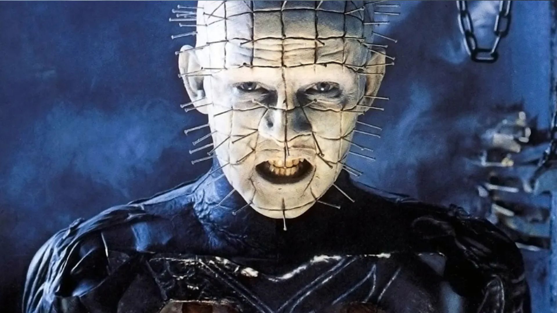 Pinhead&rsquo;s calm but he thrives on control and manipulation. (Image Source - Entertainment Film Distributors)