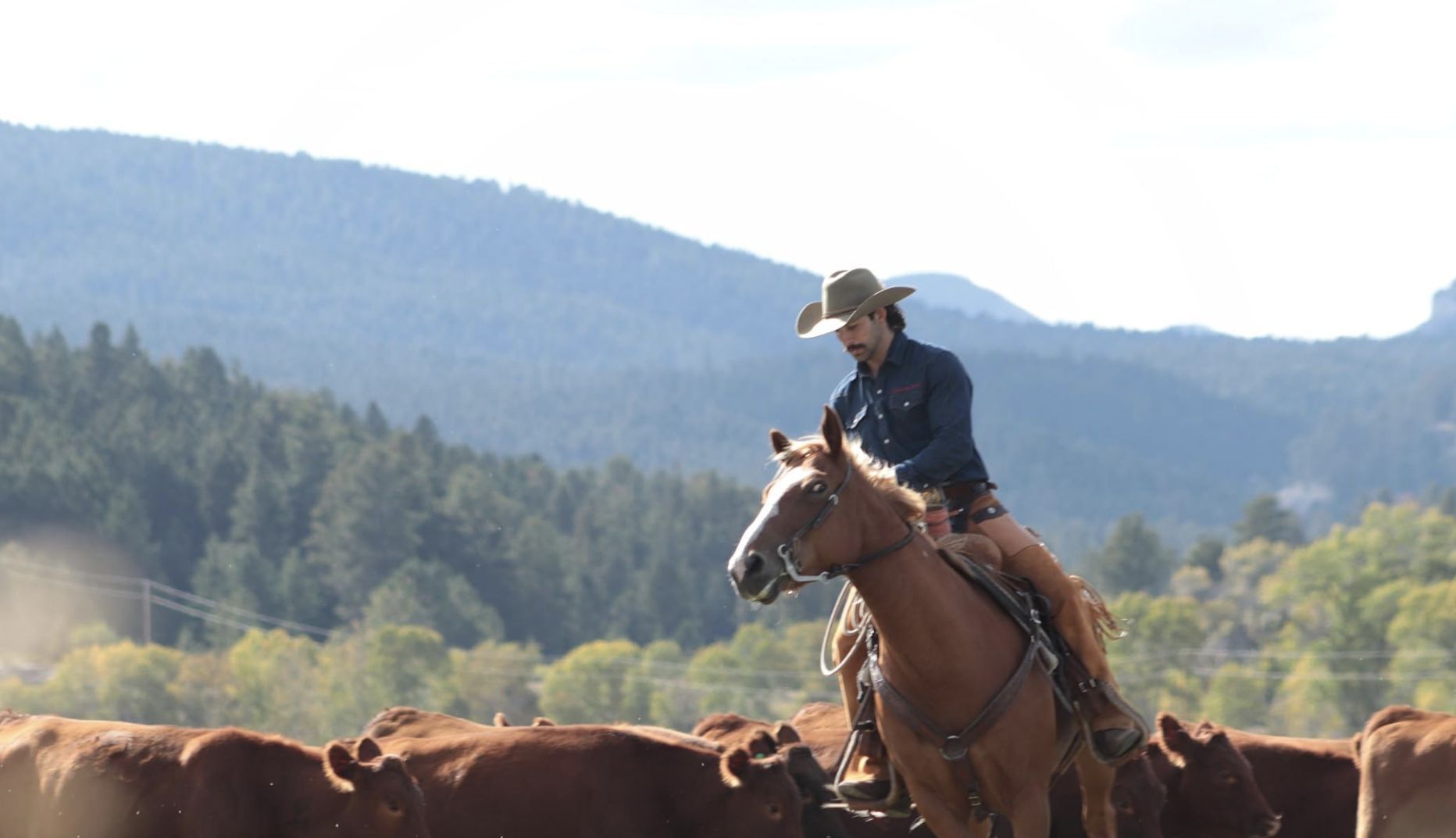 A still from The Wranglers (Image via CW)