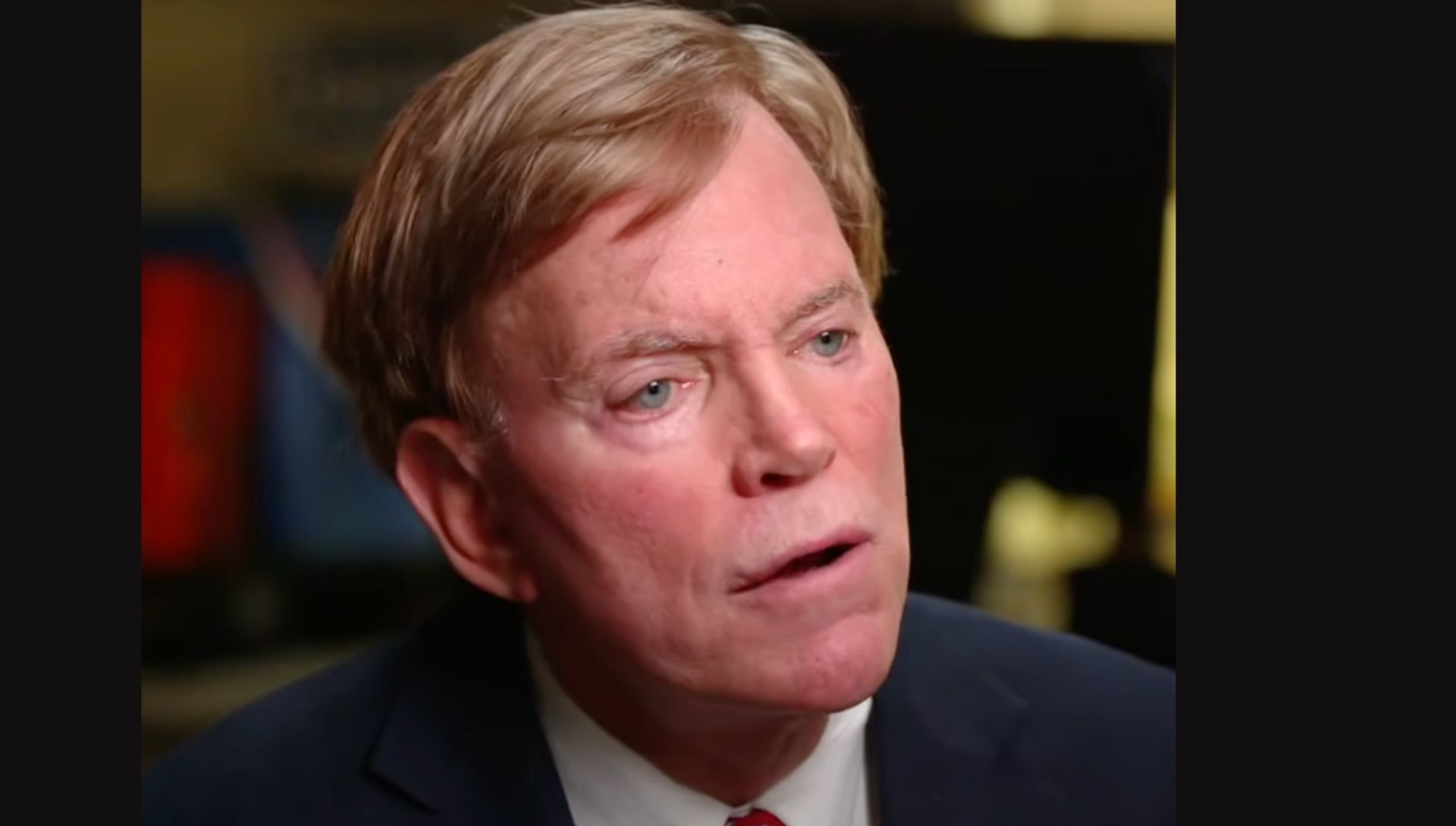 David Duke in an interview with ABC news (Image via Youtube / ABCNews)