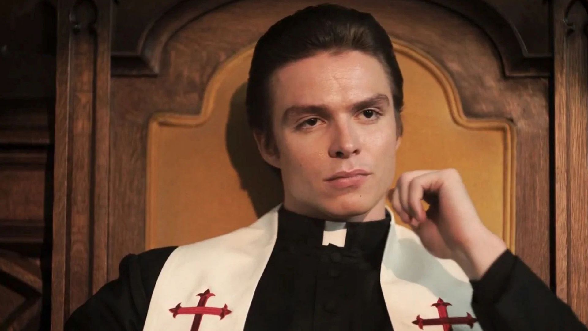 Nicholas Alexander Chavez plays Father Charlie (Image Source: FX)