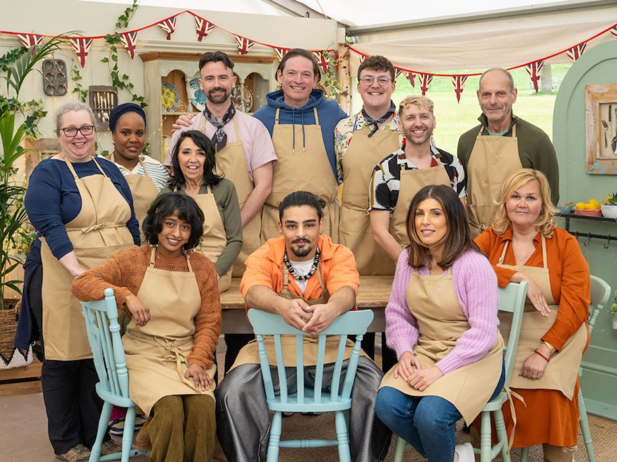 The Great British Bake Off 2024 cast/ Image via @Netflix Tudum