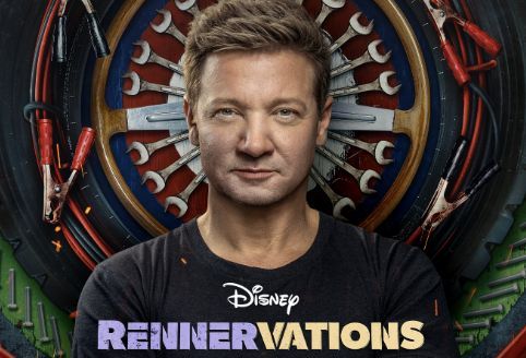 Jeremy Renner in Rennervations (Image via Disney+)