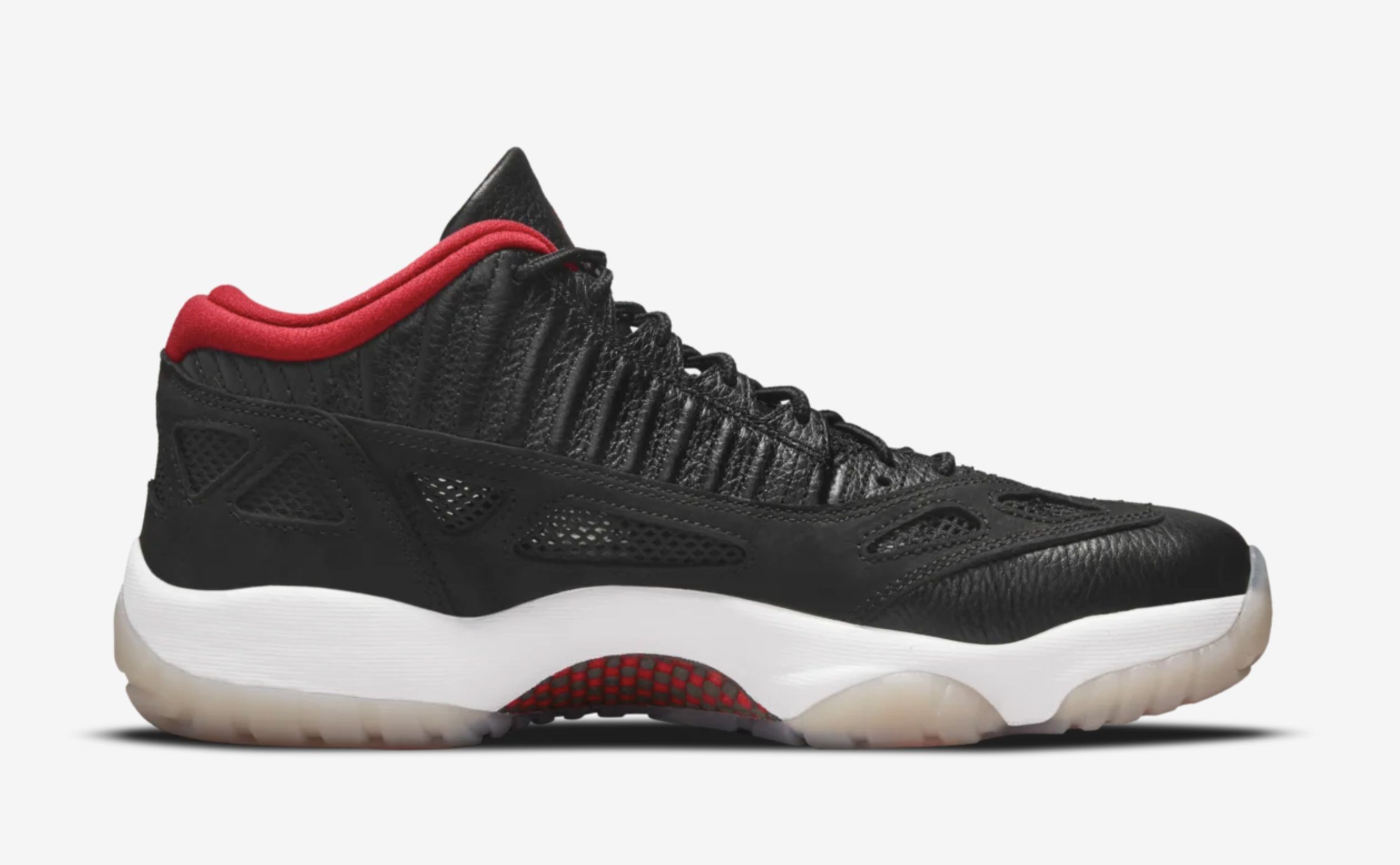 Air Jordan 11 Low IE &quot;Bred&quot; (Image via Nike)