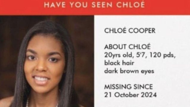 Where was Chloe Cooper last seen? Family issue plea for help in 