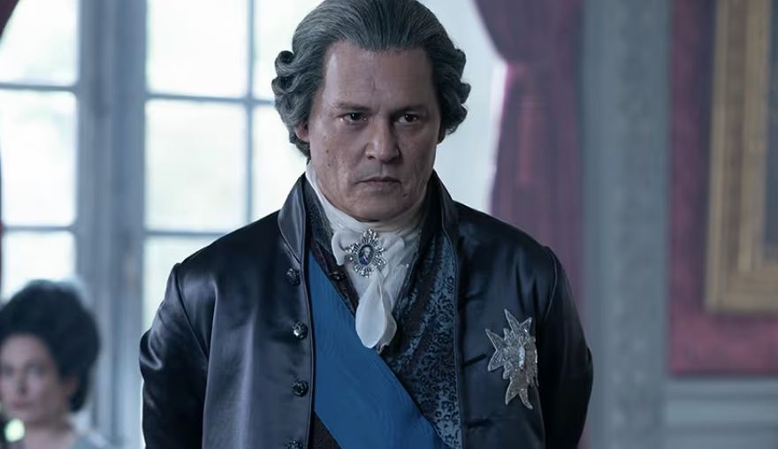 Johnny Depp in Jeanne du Barry (Image via Why Not Productions)