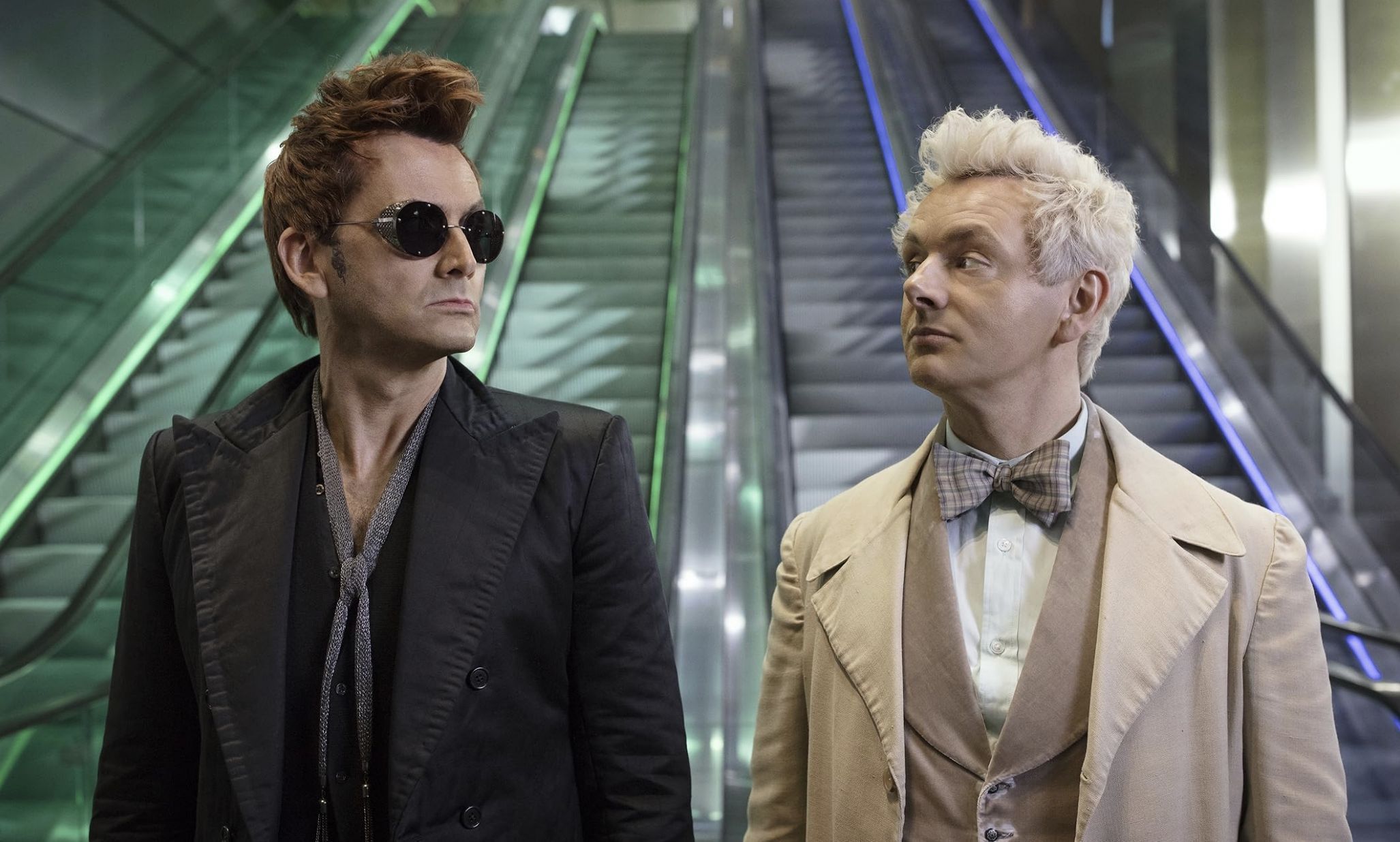 Michael Sheen and David Tennant were a staple in Good Omens Season 2 as we recap it (Image via Amazon Prime)