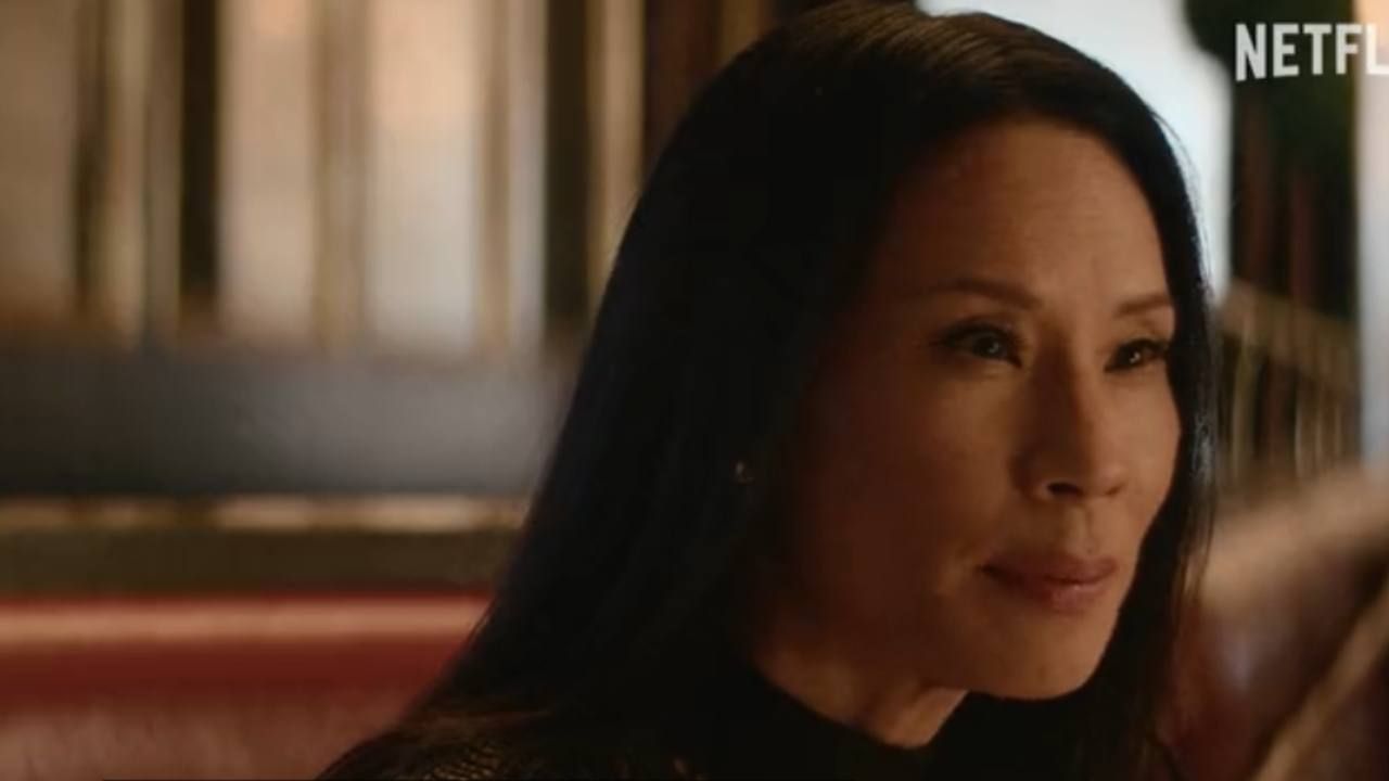 Lucy Liu in The Man in Full | Image Source: Netflix