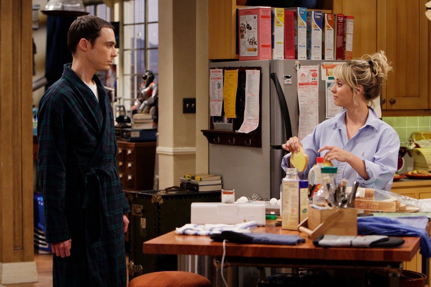 Where does Sheldon live in The Big Bang Theory?