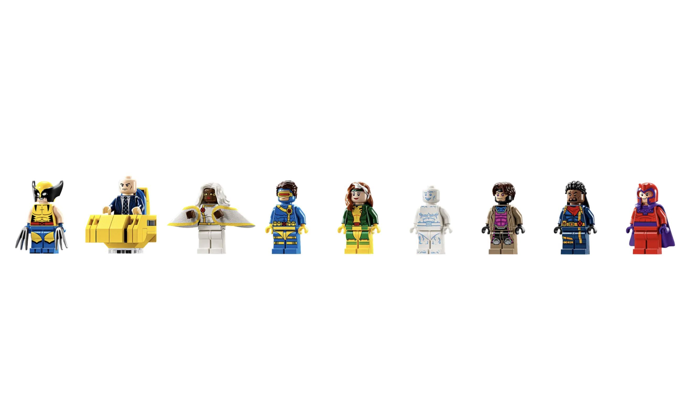 The Minifigures that come in the set (Image via Lego)