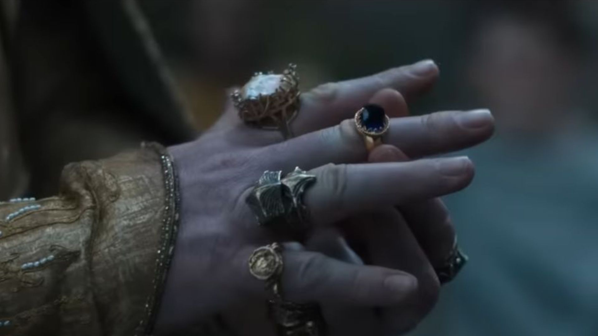 The difference between the show and the book is in the creation of the rings | Image Source: Amazon MGM Studios and New Line Cinema